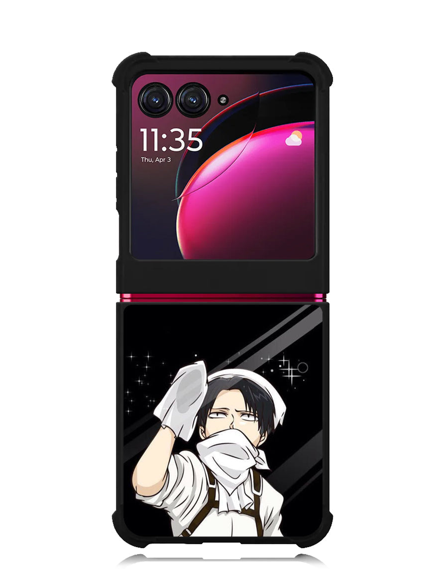 Levi Ackerman Attack on Titan Motorola Moto Razr Plus 2023 , Moto Razr+ 2023 Case OV8159
