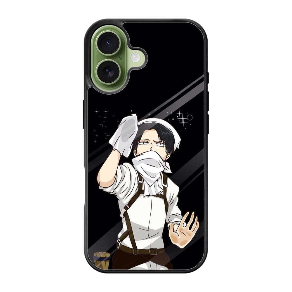 Levi Ackerman Attack on Titan iPhone 17 Case QC8159