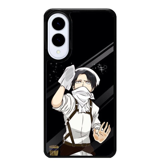 Levi Ackerman Attack on Titan Samsung Galaxy S25 Edge 5G Case OV8159