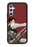 Levi Ackerman Attack on Titan Samsung Galaxy A14 5G Case QC8160