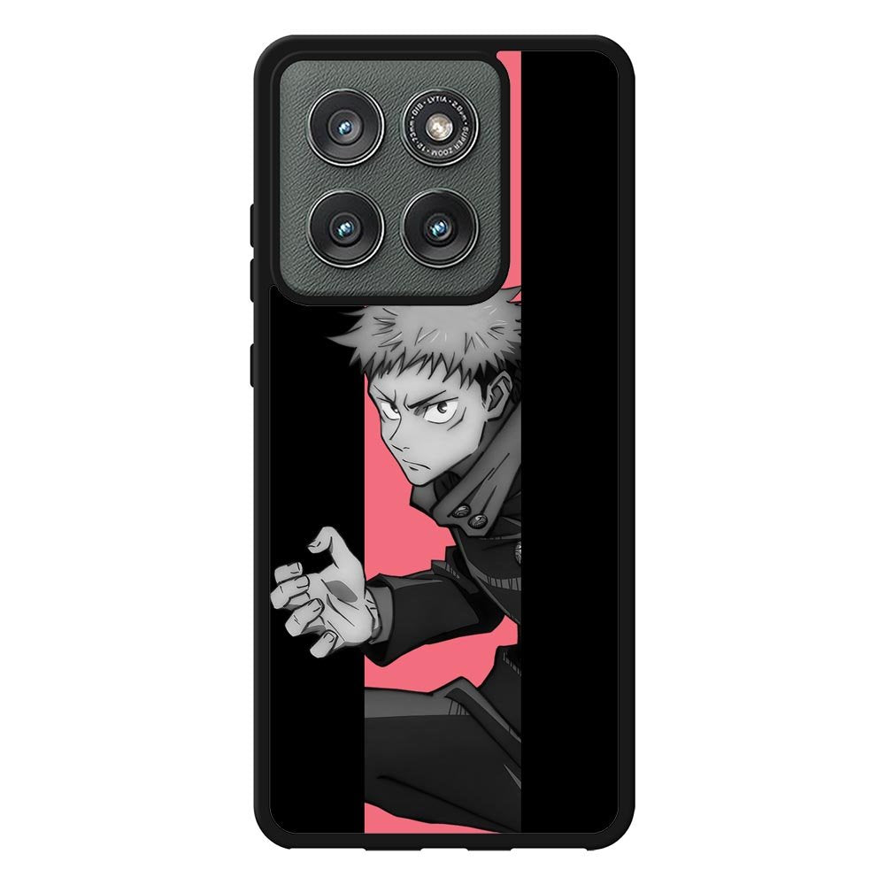 Yuji Itadori Jujutsu Kaisen Motorola Moto Edge 2025 Case QC7718