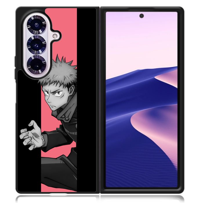 Yuji Itadori Jujutsu Kaisen Samsung Galaxy Z Fold 7 Case OV7718