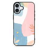 Pastel Floral Art iPhone 16 Plus Case QC7990