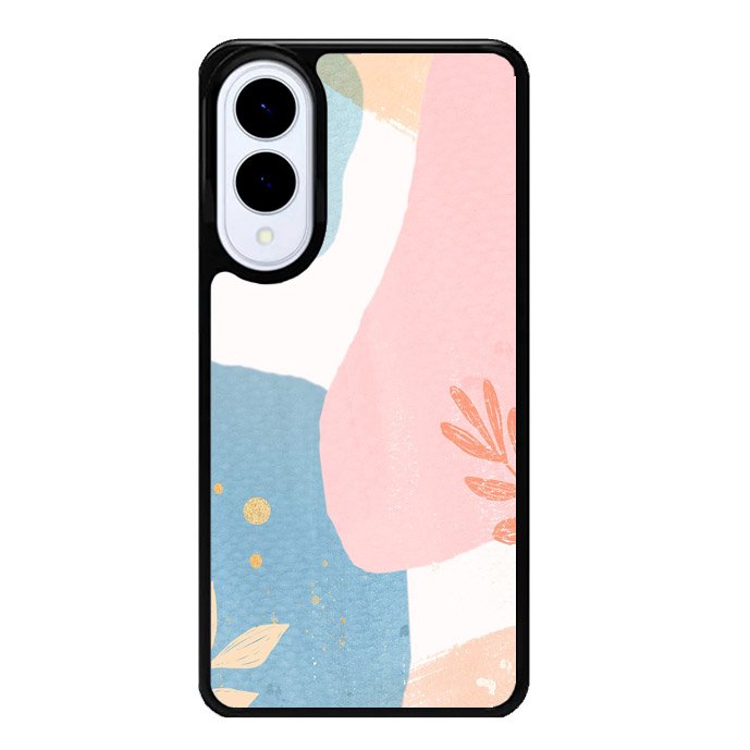 Pastel Floral Art Samsung Galaxy S25 Edge 5G Case OV7990