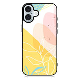 Pastel Floral Art iPhone 16 Plus Case QC7991