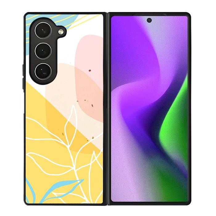 Pastel Floral Art Samsung Galaxy Z Fold 6 5G 2024 Case OV7991