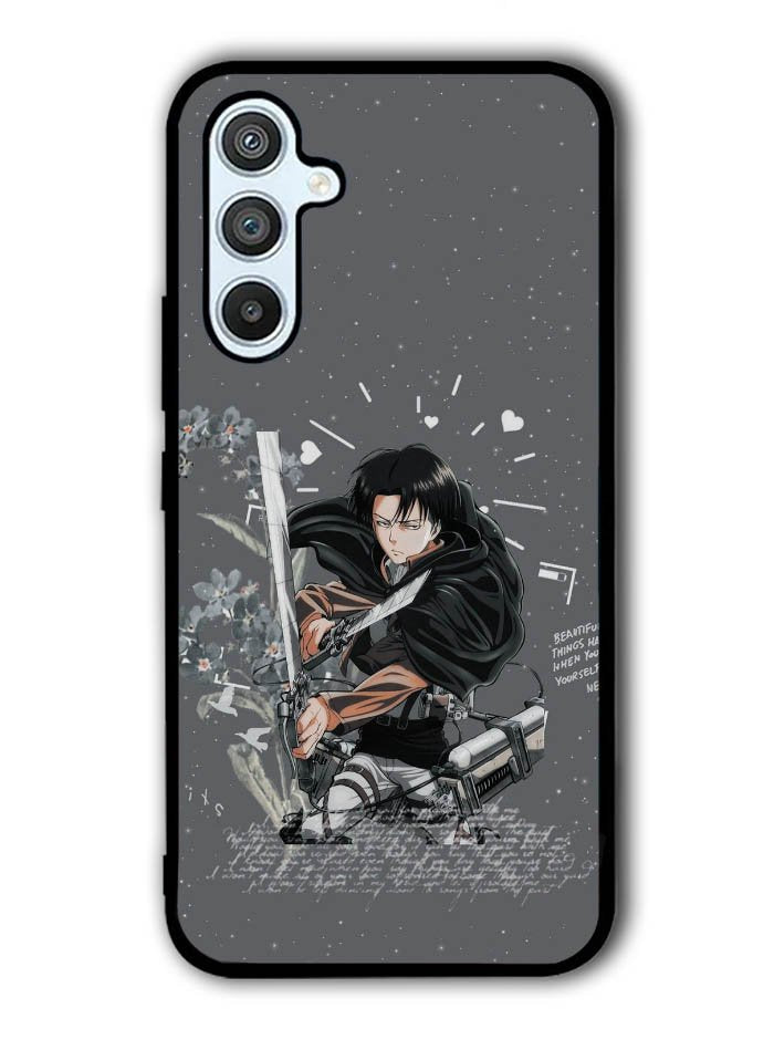 Levi Ackerman Attack On Titan Samsung Galaxy A14 5G Case QC8161
