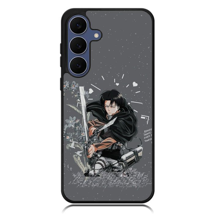 Levi Ackerman Attack On Titan Samsung Galaxy S25 FE Case OV8161