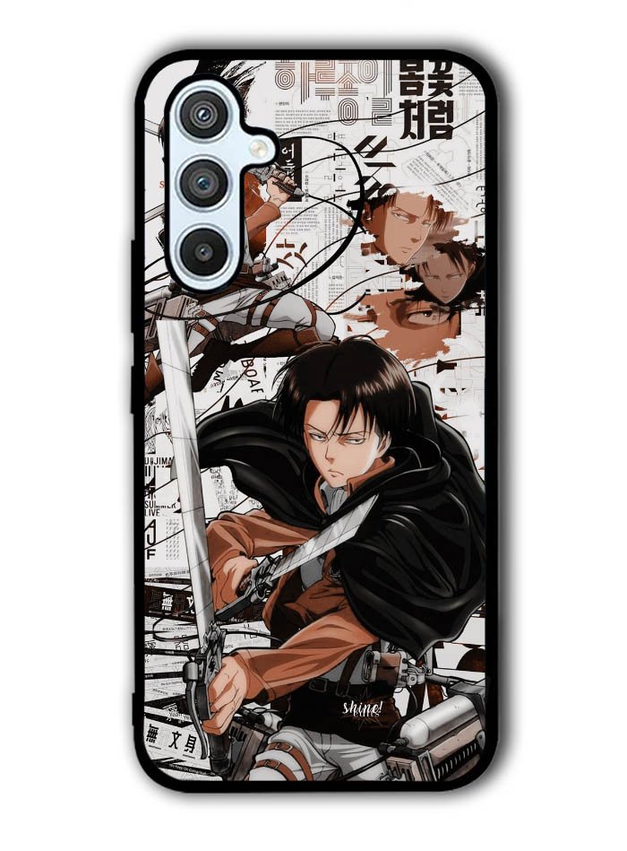Levi Ackerman Attack On TItan Samsung Galaxy A14 5G Case QC8162