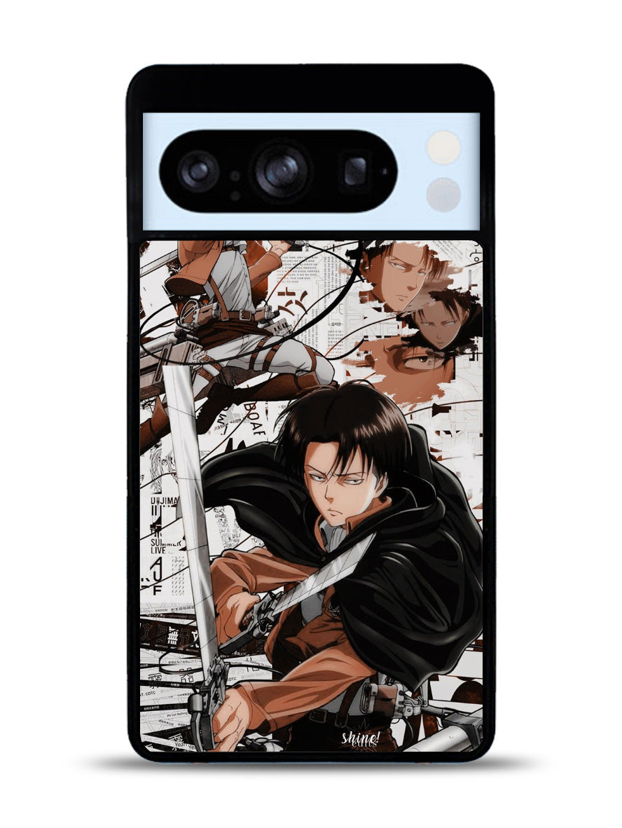 Levi Ackerman Attack On TItan Google Pixel 8 Pro Case QC8162