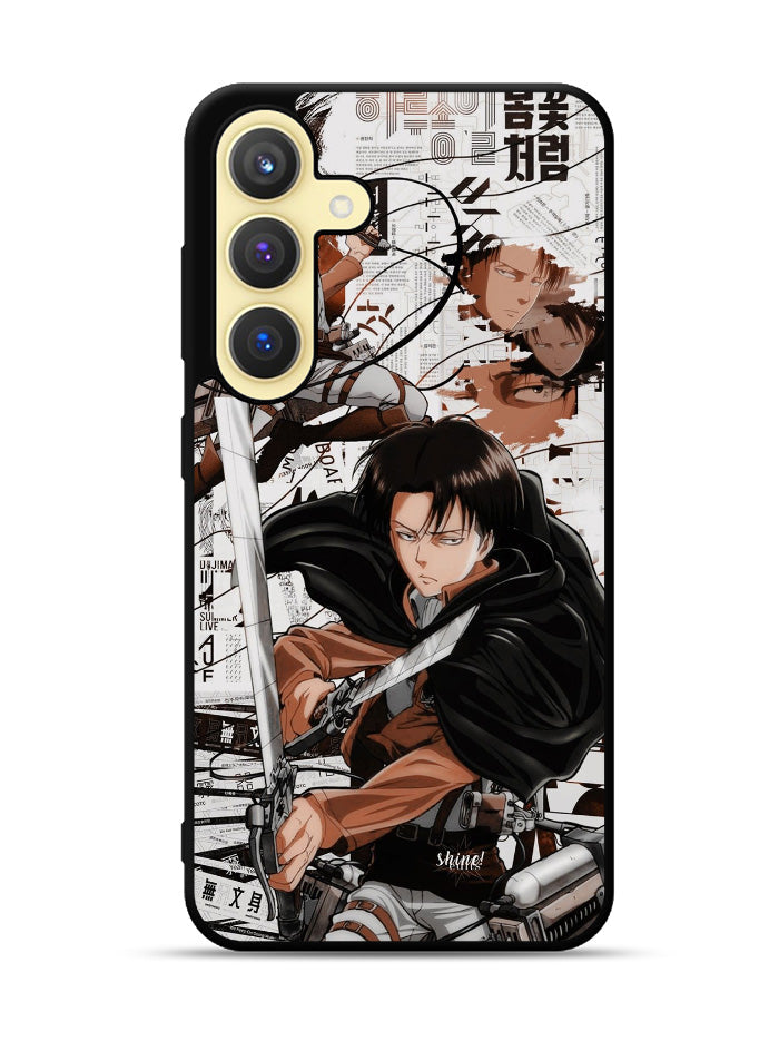 Levi Ackerman Attack On TItan Samsung Galaxy S25 5G Case OV8162