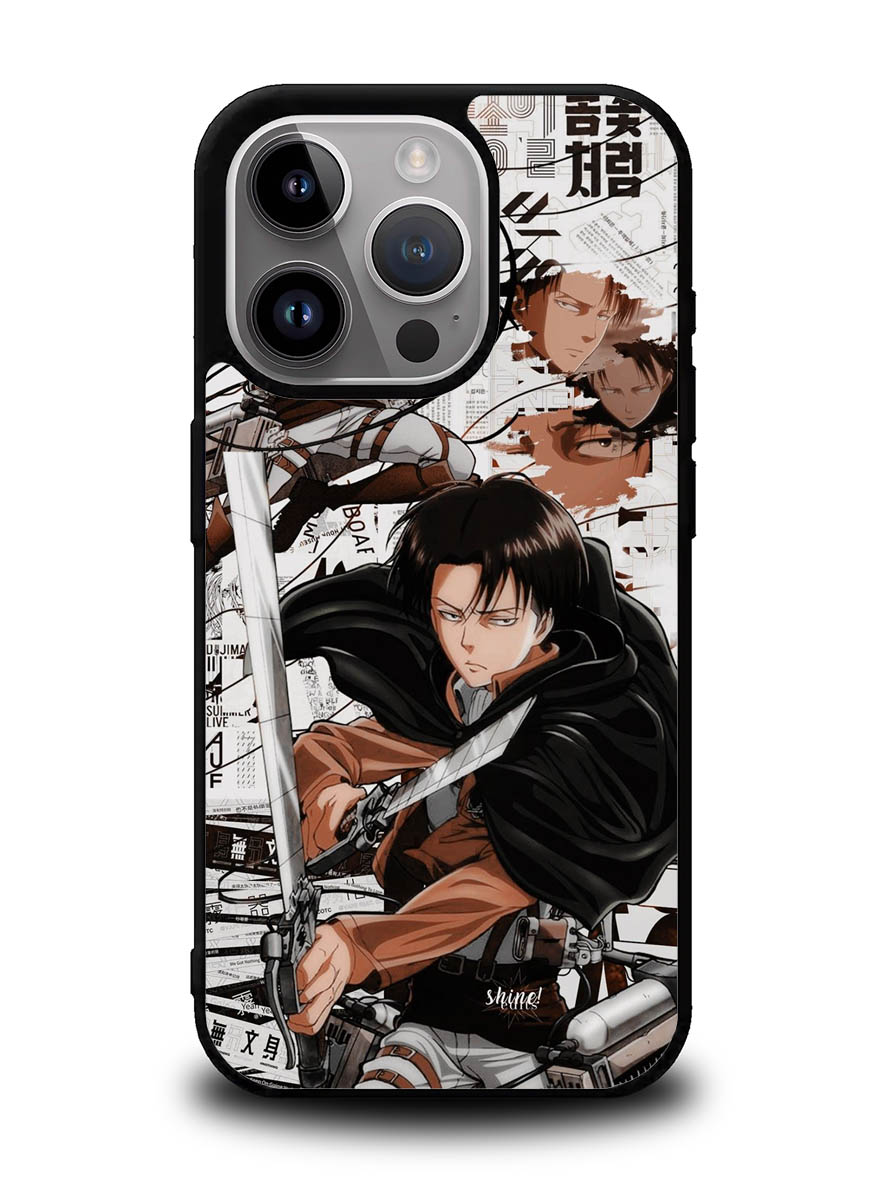 Levi Ackerman Attack On TItan iPhone 16 Pro Case OV8162