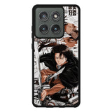 Levi Ackerman Attack On TItan Motorola Moto Edge 2025 Case QC8162