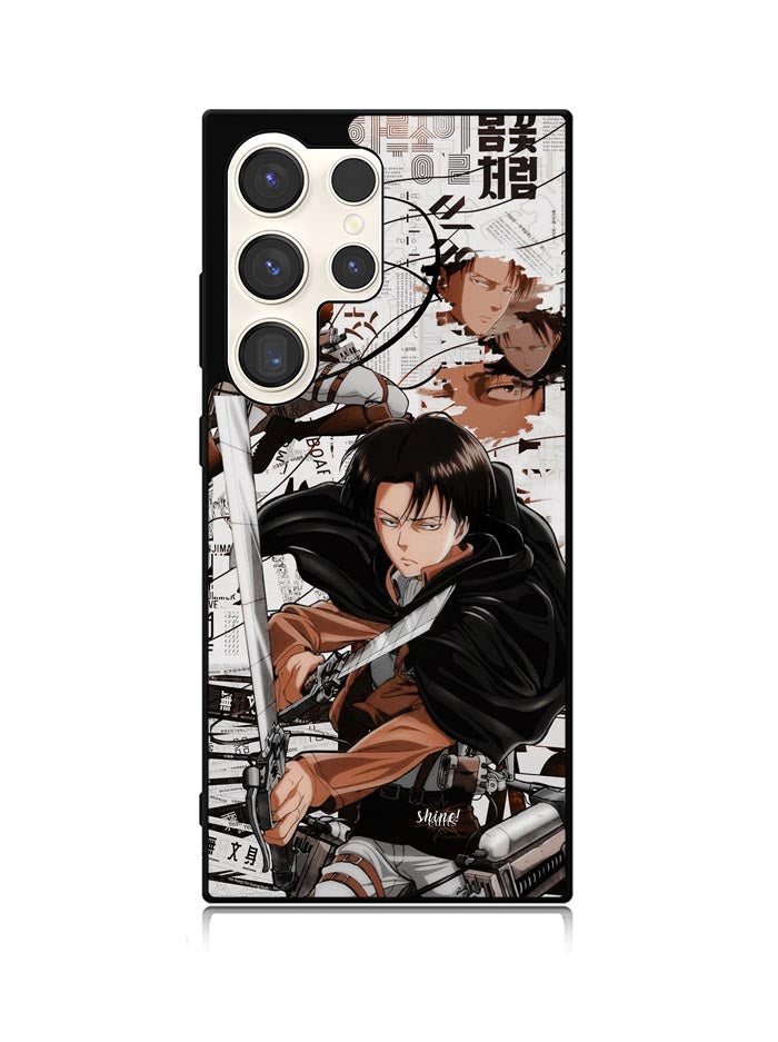 Levi Ackerman Attack On TItan Samsung Galaxy S25 Ultra 5G Case QC8162