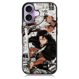 Levi Ackerman Attack On TItan iPhone 17 Case OV8162