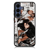 Levi Ackerman Attack On TItan Samsung Galaxy S25 FE Case OV8162