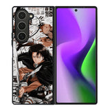 Levi Ackerman Attack On TItan Samsung Galaxy Z Fold 6 5G 2024 Case OV8162