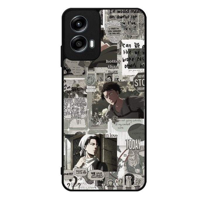 Levi Ackerman Attack On Titan Motorola Moto G Play 2024 Case OV8163