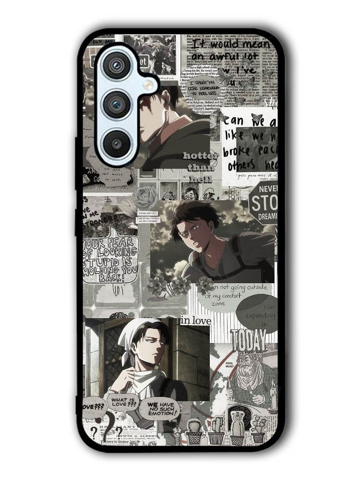 Levi Ackerman Attack On Titan Samsung Galaxy A14 5G Case QC8163