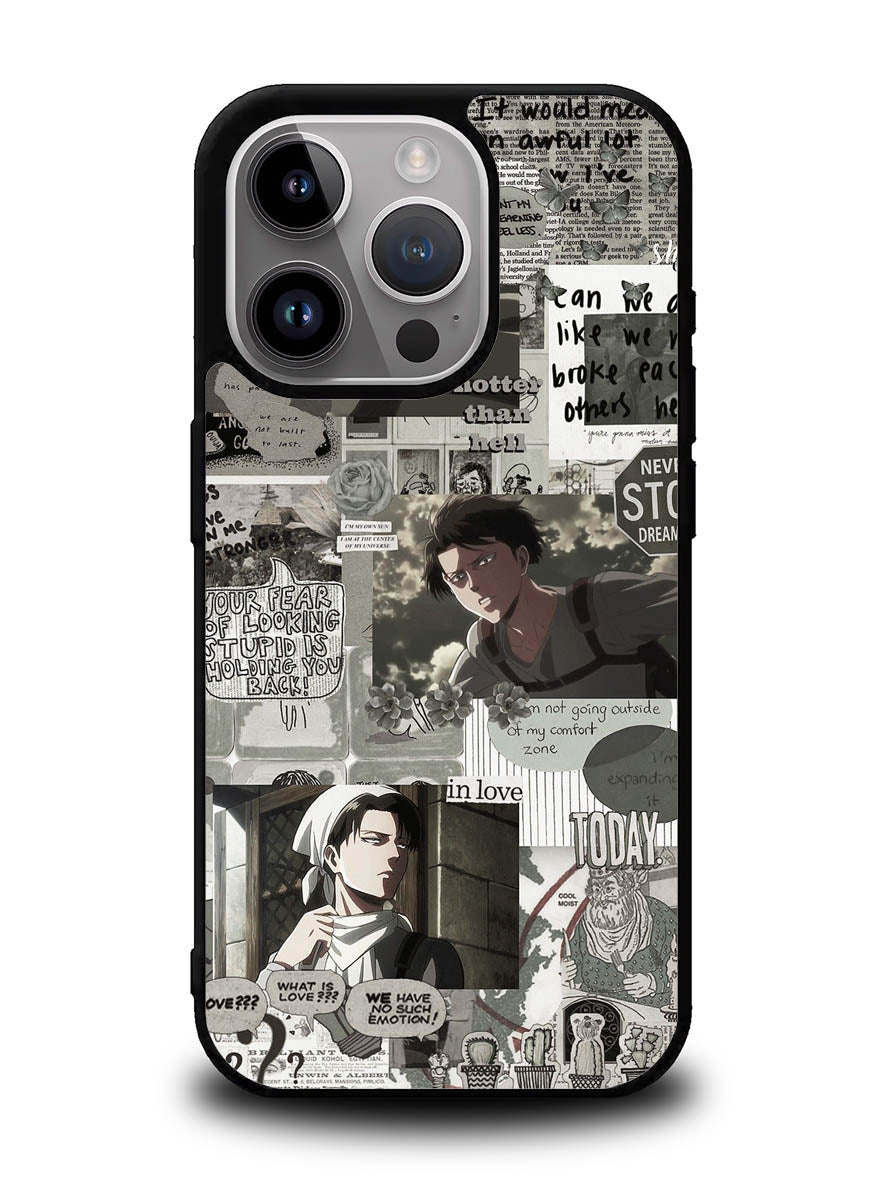 Levi Ackerman Attack On Titan iPhone 16 Pro Case OV8163