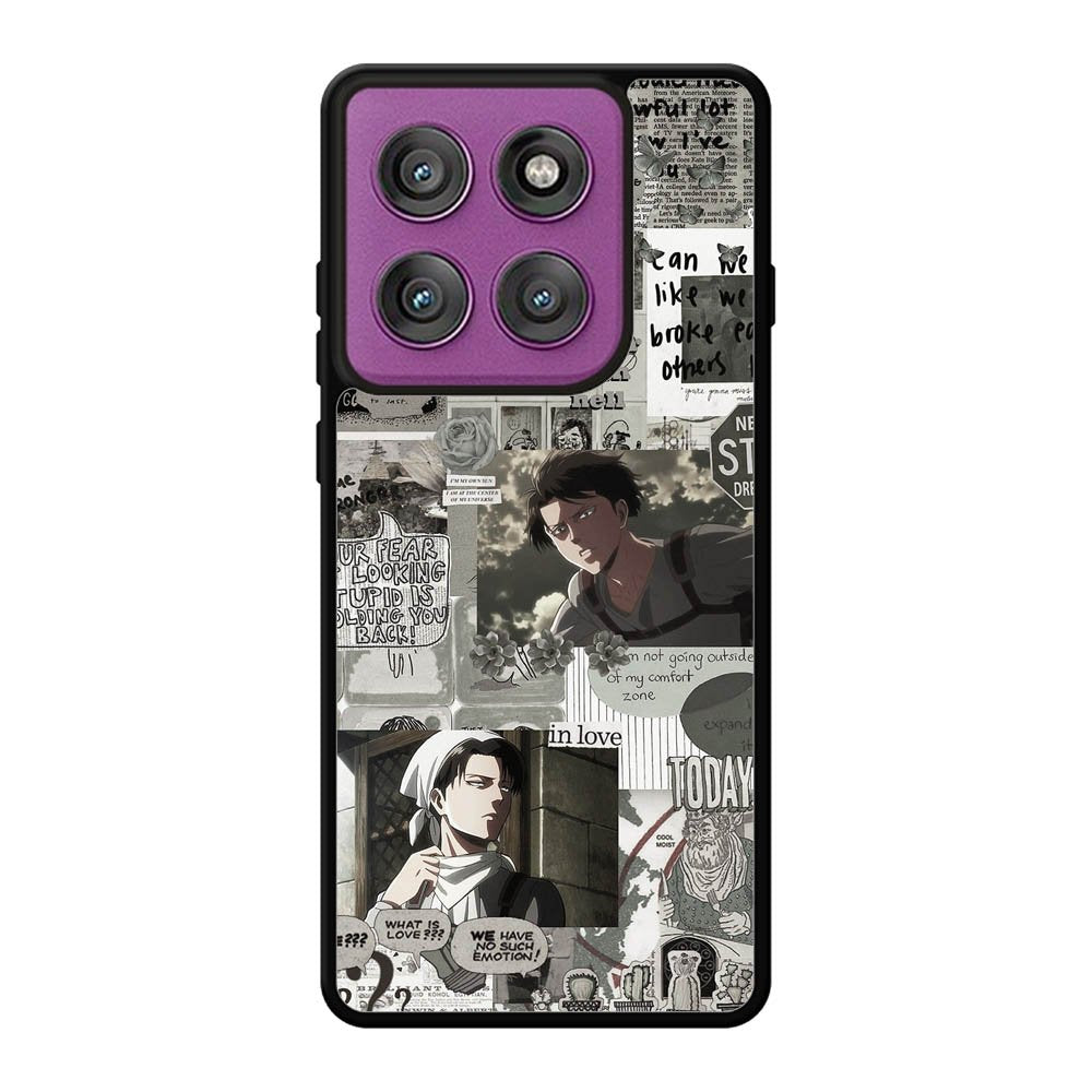 Levi Ackerman Attack On Titan Motorola Moto Edge 60 Pro Case QC8163