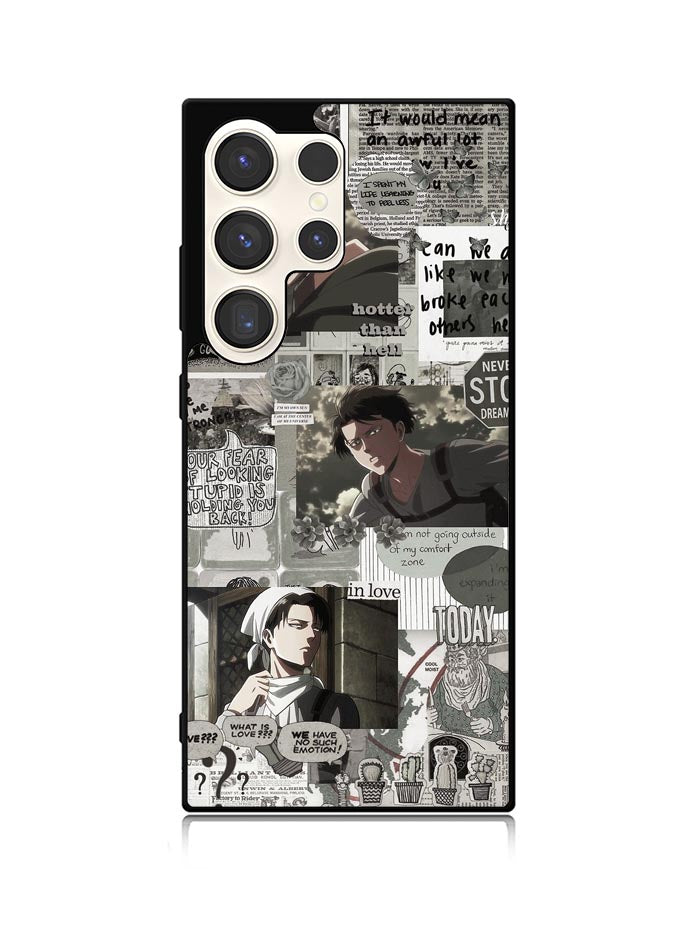 Levi Ackerman Attack On Titan Samsung Galaxy S23 Ultra 5G Case QC8163