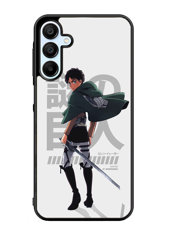 Eren Yeager Attack On Titan Samsung Galaxy A35 5G Case OV8365