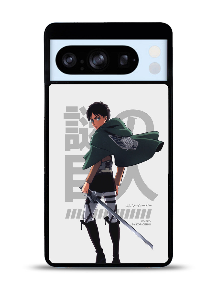 Eren Yeager Attack On Titan Google Pixel 8 Pro Case QC8365