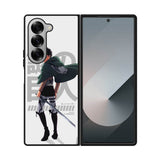 Eren Yeager Attack On Titan Samsung Galaxy Z Fold 7 5G Case OV8365