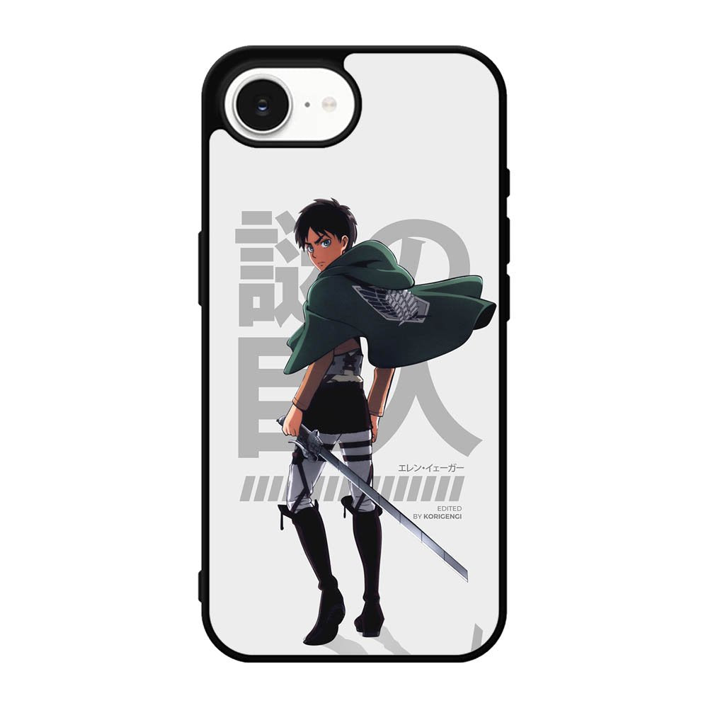 Eren Yeager Attack On Titan iPhone 17e Case OV8365