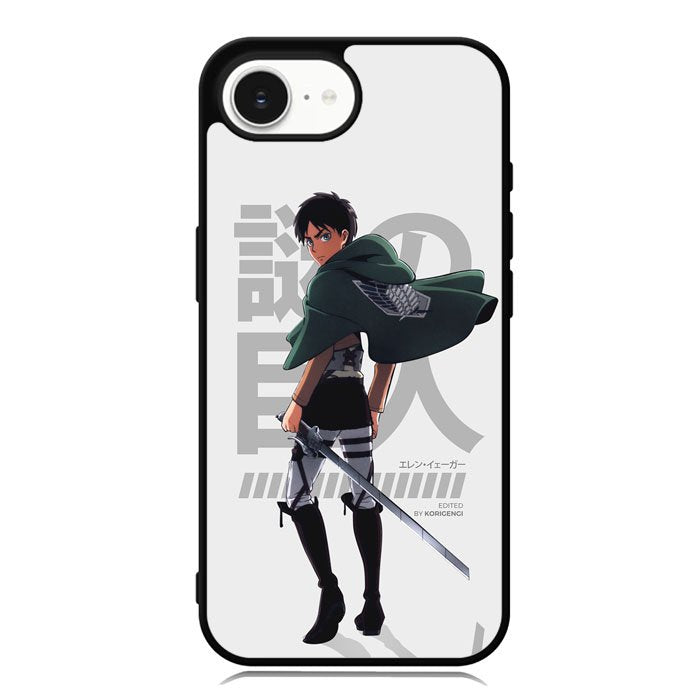 Eren Yeager Attack On Titan iPhone 16e Case OV8365
