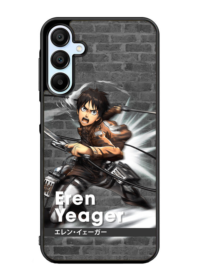 Eren Yeager Attack On Titan Samsung Galaxy A35 5G Case OV8366