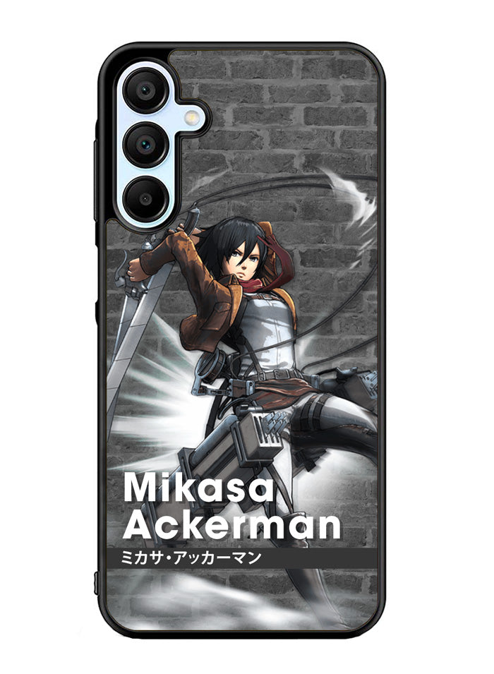 Mikasa Ackerman Attack On Titan Y Samsung Galaxy A15 5G Case OV8091