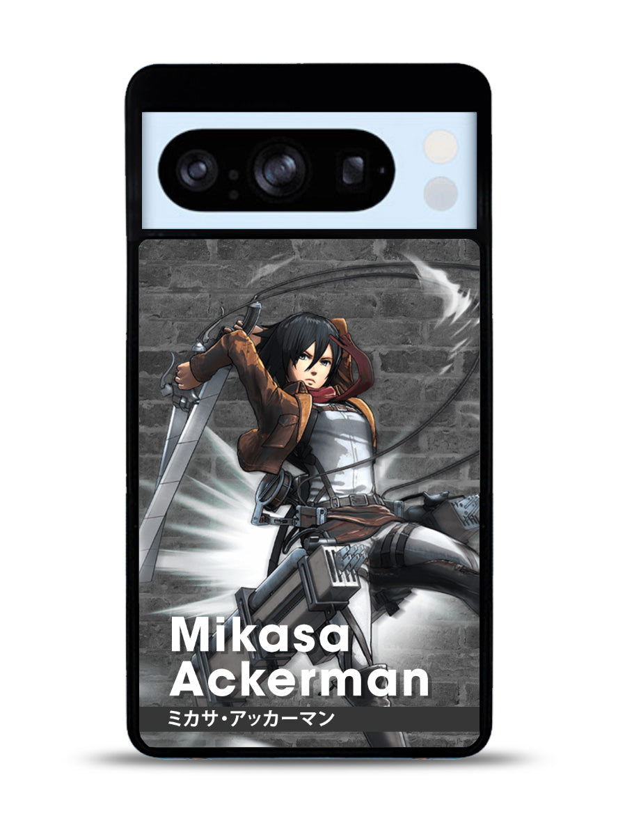 Mikasa Ackerman Attack On Titan Y Google Pixel 8 Pro Case QC8091