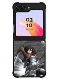 Mikasa Ackerman Attack On Titan Y Samsung Galaxy Z Flip 5 5G 2023 Case OV8091