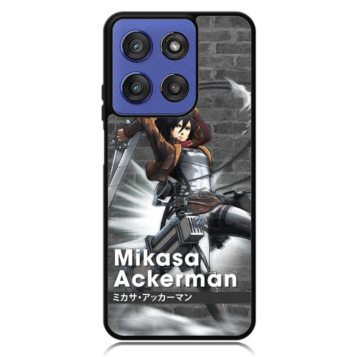 Mikasa Ackerman Attack On Titan Y Motorola Moto G Stylus 5G 2025 Case OV8091