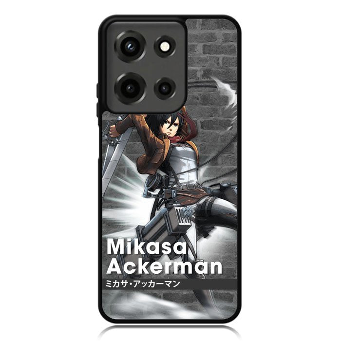 Mikasa Ackerman Attack On Titan Y Motorola Moto G 5G 2025 Case OV8091