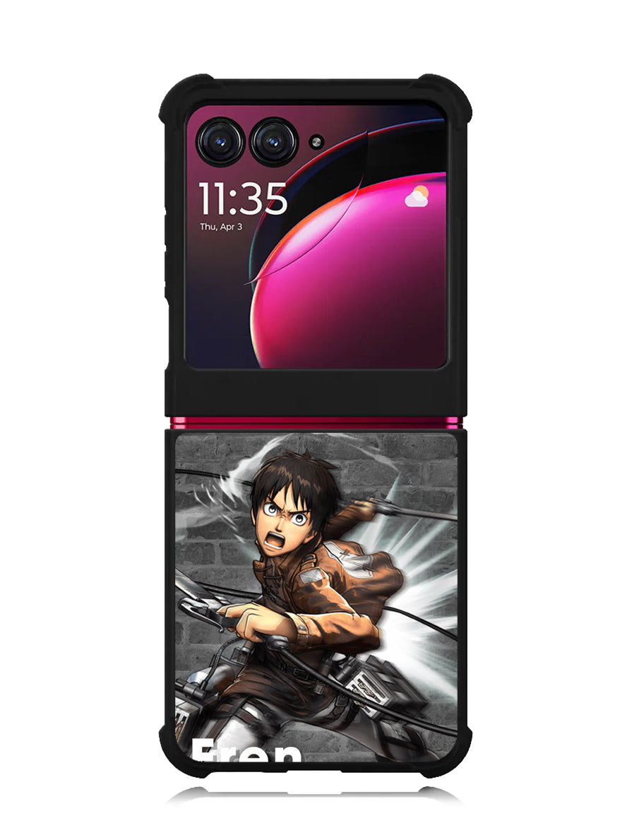 Eren Yeager Attack On Titan Motorola Moto Razr Plus 2023 , Moto Razr+ 2023 Case OV8366