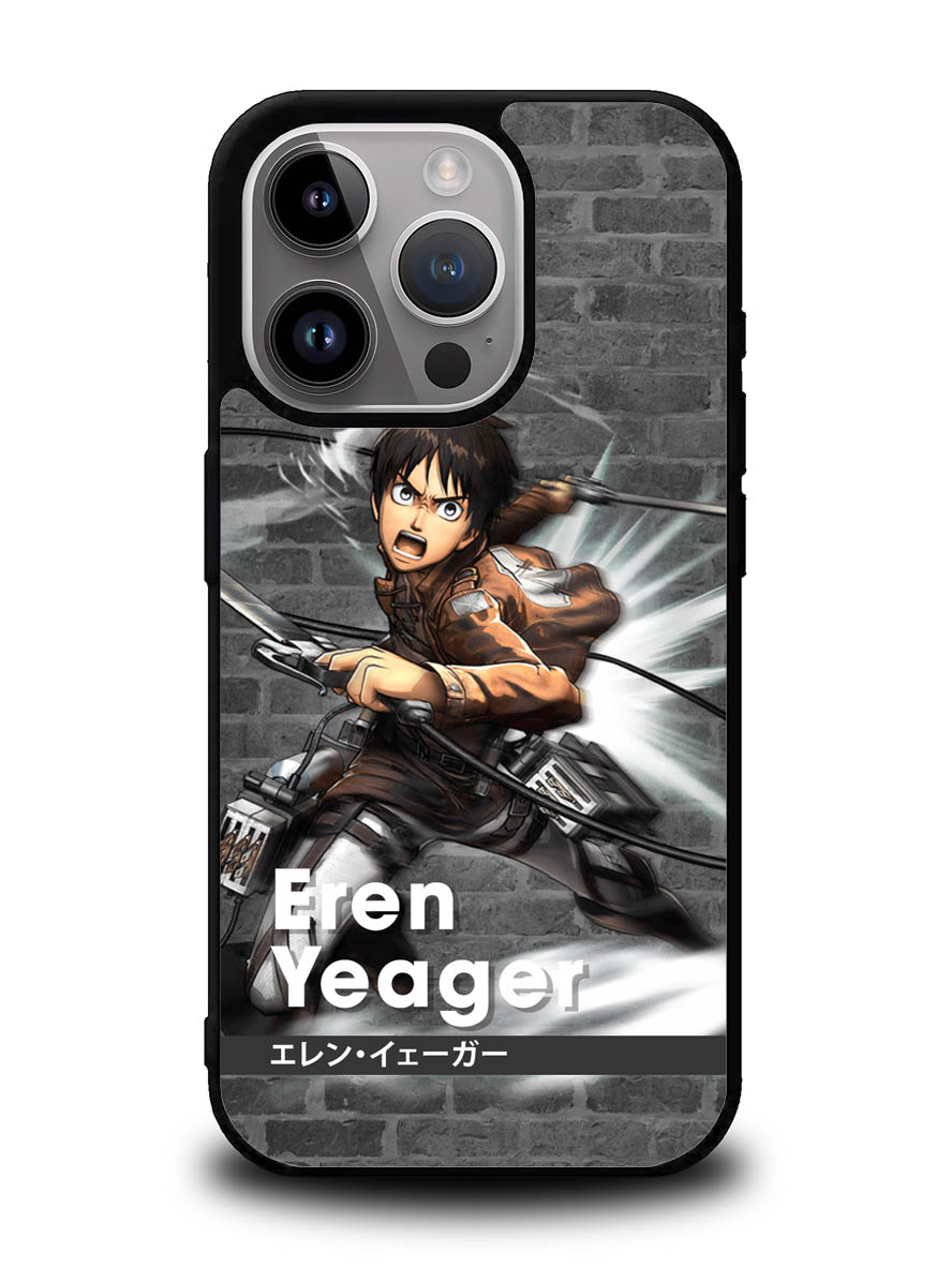 Eren Yeager Attack On Titan iPhone 16 Pro Max Case OV8366