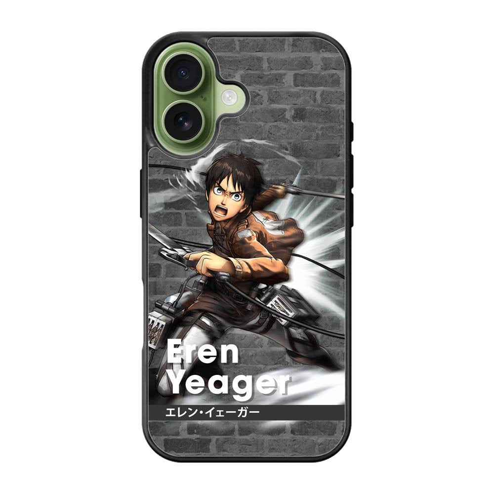 Eren Yeager Attack On Titan iPhone 17 Case OV8366