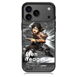 Eren Yeager Attack On Titan iPhone 17 Pro Case RC8366
