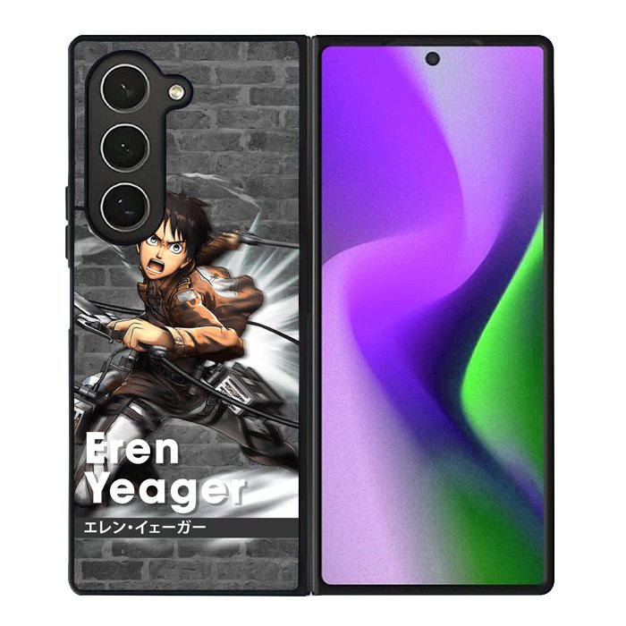 Eren Yeager Attack On Titan Samsung Galaxy Z Fold 6 5G 2024 Case OV8366