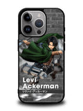 Levi Ackerman Attack On Titan iPhone 14 Pro Case QC8164