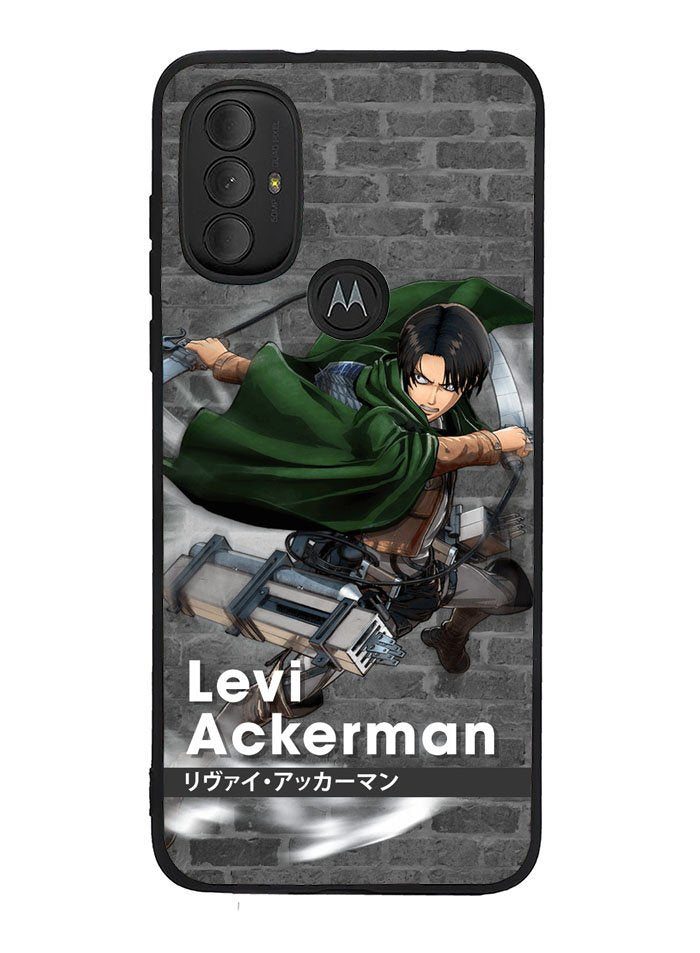 Levi Ackerman Attack On Titan Motorola Moto G Pure 2021 , Moto G Power 2022 Case OV8164