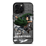 Levi Ackerman Attack On Titan iPhone 16 Pro Case OV8164