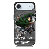 Levi Ackerman Attack On Titan iPhone 17 Air Case OV8164