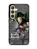 Erwin Smith Attack On Titan Samsung Galaxy S24 FE 5G Case OV8368