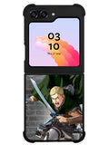 Erwin Smith Attack On Titan Samsung Galaxy Z Flip 5 5G 2023 Case OV8368