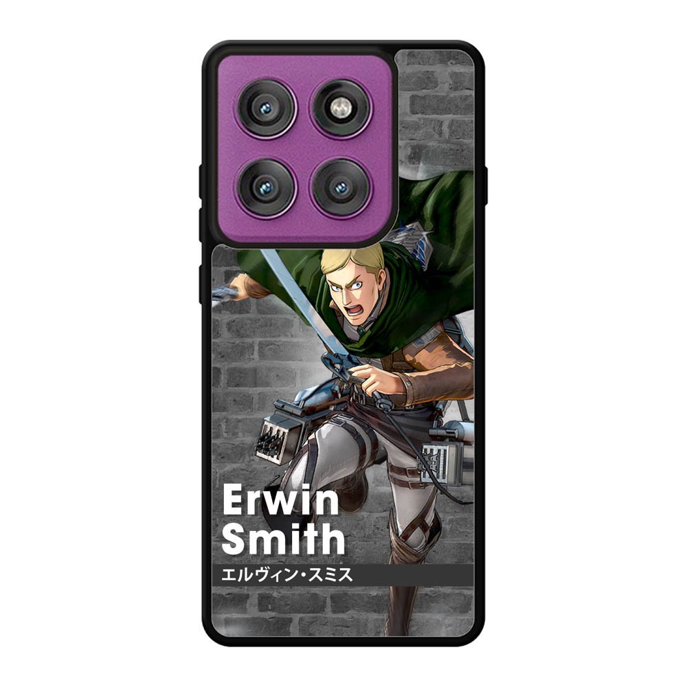 Erwin Smith Attack On Titan Motorola Moto Edge 60 Pro Case QC8368
