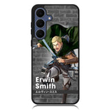 Erwin Smith Attack On Titan Samsung Galaxy S25 FE Case OV8368